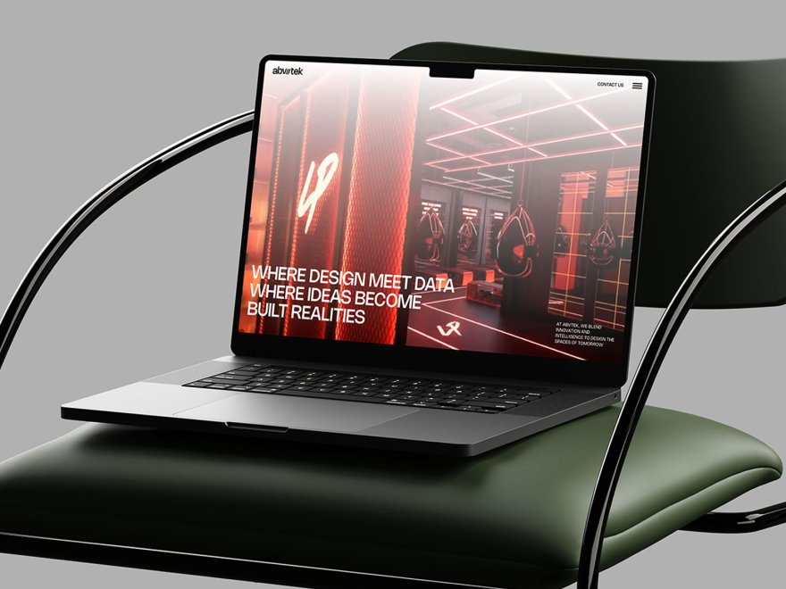 Digital experience presented on a laptop